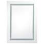 Preview:  LED-Spiegelschrank fürs Bad Glänzend Weiß 50x13x70 cm