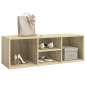 Preview:  Schuhbank Sonoma-Eiche 105x35x35 cm Holzwerkstoff