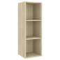 Preview:  TV-Wandschrank Sonoma-Eiche 37x37x107 cm Holzwerkstoff