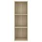 Preview:  TV-Wandschrank Sonoma-Eiche 37x37x107 cm Holzwerkstoff