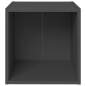 Preview:  TV-Schrank Grau 37x35x37 cm Holzwerkstoff