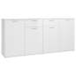 Preview:  Sideboard Hochglanz-Weiß 160x36x75 cm Holzwerkstoff
