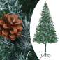 Preview:  Künstlicher Weihnachtsbaum mit Beleuchtung Kugeln Zapfen 180 cm