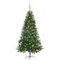 Preview:  Künstlicher Weihnachtsbaum mit Beleuchtung & Kugeln 180 cm Grün