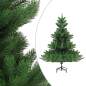 Preview: Künstlicher Weihnachtsbaum Nordmann LED & Kugeln Grün 210 cm