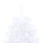 Preview:  Künstlicher Halb-Weihnachtsbaum Beleuchtung Kugeln Weiß 210 cm