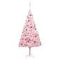 Preview:  Künstlicher Weihnachtsbaum mit Beleuchtung & Kugeln Rosa 240cm