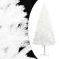 Preview:  Künstlicher Weihnachtsbaum mit Beleuchtung & Kugeln Weiß 240 cm