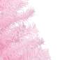 Preview:  Künstlicher Weihnachtsbaum mit Beleuchtung & Kugeln Rosa 210cm