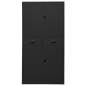 Preview: Büroschrank Anthrazit 90x40x180 cm Stahl 