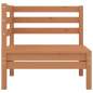 Preview: 3-tlg. Garten-Lounge-Set Honigbraun Massivholz Kiefer