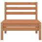 Preview: 4-tlg. Garten-Lounge-Set Honigbraun Massivholz Kiefer