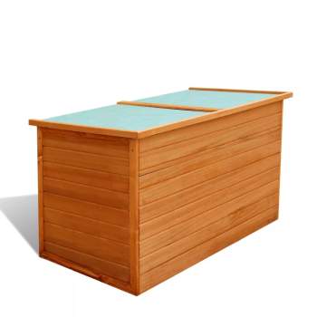  Garten-Aufbewahrungsbox 126×72×72 cm Holz