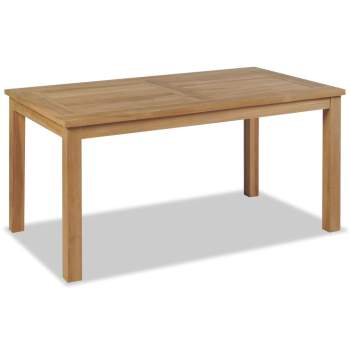  Couchtisch 90x50x45 cm Massivholz Teak