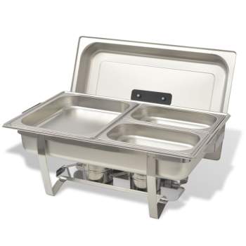  Chafing Dish Set 4-tlg. Edelstahl