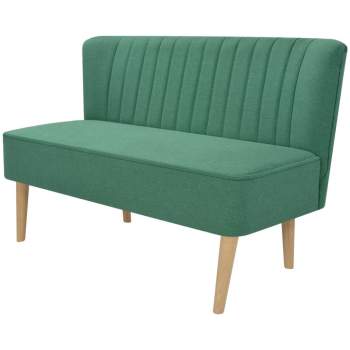  Sofa Stoff 117 x 55,5 x 77 cm Grün