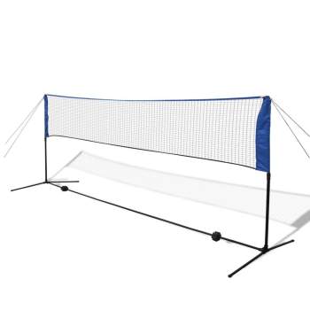 Preview:  Badmintonnetz-Set mit Federbällen 300 x 155 cm