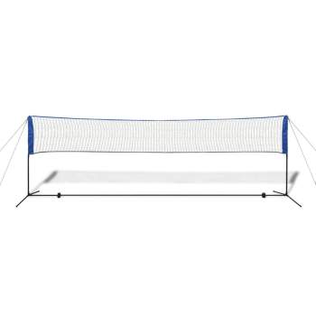 Preview:  Badmintonnetz-Set mit Federbällen 500 x 155 cm