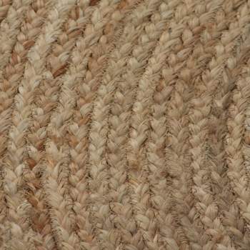  Teppich Jute Geflochten 150 cm Rund