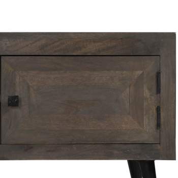  TV-Schrank Mangoholz Massiv 140 x 30 x 45 cm