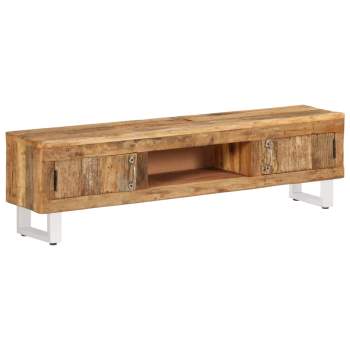  TV-Schrank Bahnschwellen-Holz Recycelt Massiv 140 x 30 x 40 cm