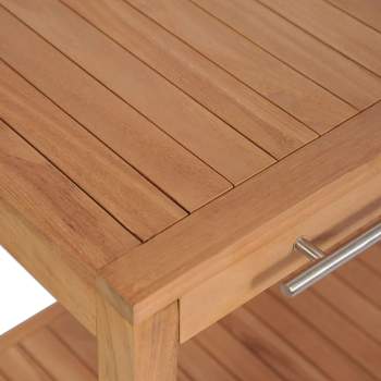 Waschtischunterschrank Teakholz Massiv 74 x 45 x 75 cm