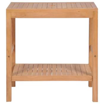  Waschtischunterschrank Teakholz Massiv 74 x 45 x 75 cm