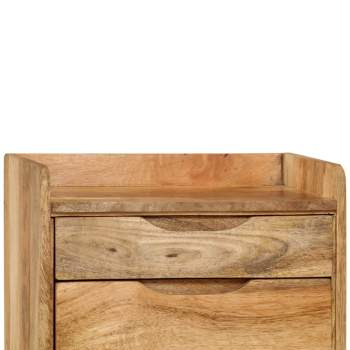  Nachttisch Mangoholz Massiv 40 x 30 x 59,5 cm 