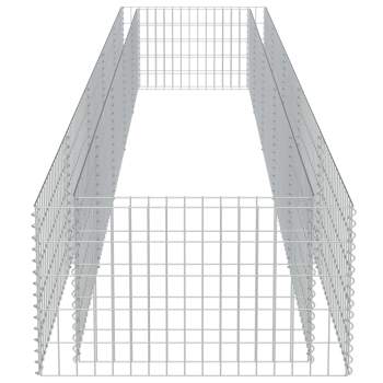  Gabionen-Pflanzkorb Verzinkter Stahl 450×90×50 cm