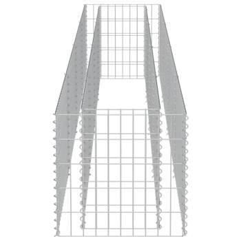  Gabionen-Pflanzkorb Verzinkter Stahl 360×50×50 cm