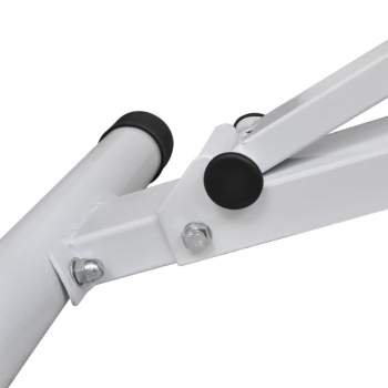  Hantelbank mit Langhantel und Kurzhantel Set 60,5 kg