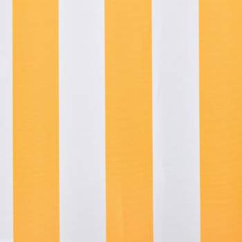  Markisenbespannung Canvas Orange & Weiß 500x300 cm 