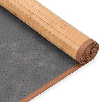  Teppich Bambus 100x160 cm Braun