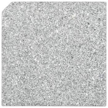  Sonnenschirm-Gewichtsplatte Granit 25 kg Quadratisch Grau