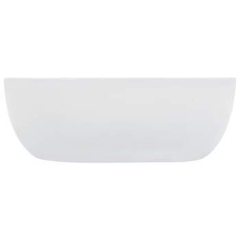  Waschbecken 42,5 x 42,5 x 14,5 cm Keramik Weiß