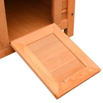  Katzenhaus 50 x 46 x 43,5 cm Kiefern- & Tannenholz Massiv