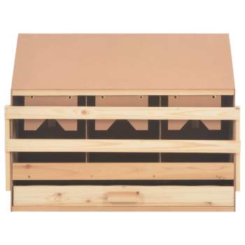  3er Legenest 72x33x54 cm Massivholz Kiefer