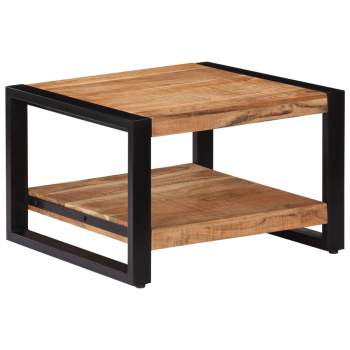  Couchtisch 60x60x40 cm Massivholz Akazie