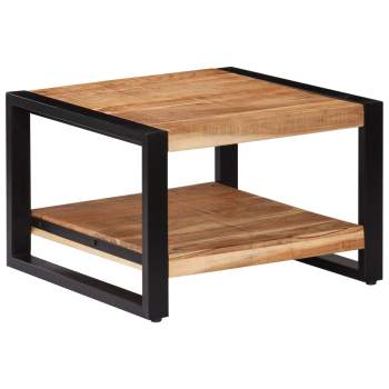  Couchtisch 60x60x40 cm Massivholz Akazie