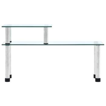  Küchenregal Transparent 45×16×26 cm Hartglas