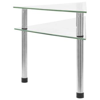 Preview:  Küchenregal Transparent 49,5x35x19 cm Hartglas