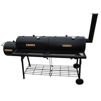 Barbecue-Smoker Grill Nevada XL Schwarz