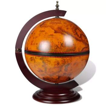  Globus-Minibar Flaschenregal Holz 