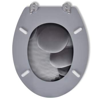WC Klodeckel Toilettensitz Toilettendeckel Stein Modell