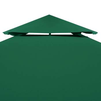  Pavillon Abdeckung Ersatzdach 310 g/m² Grün 3×4 m