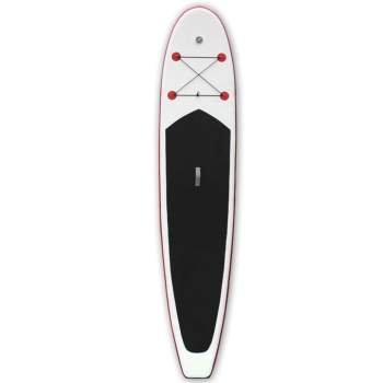 Stand Up Paddle Surfboard aufblasbar Rot und Weiß  
