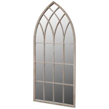 Gotischer Gartenspiegel 115 x 50 cm für den Innen- und Außenbereich