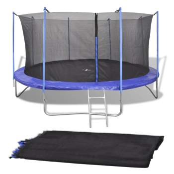  Sicherheitsnetz PE Schwarz für 4,26 m Runde Trampoline