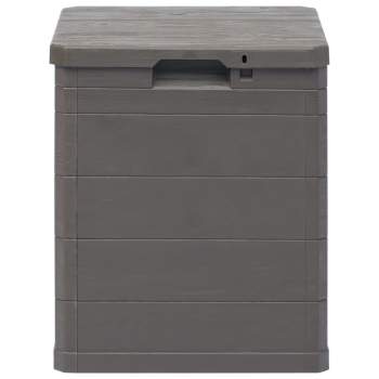  Garten-Aufbewahrungsbox 90 L Braun