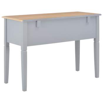  Schreibtisch Grau 109,5 x 45 x 77,5 cm Holz